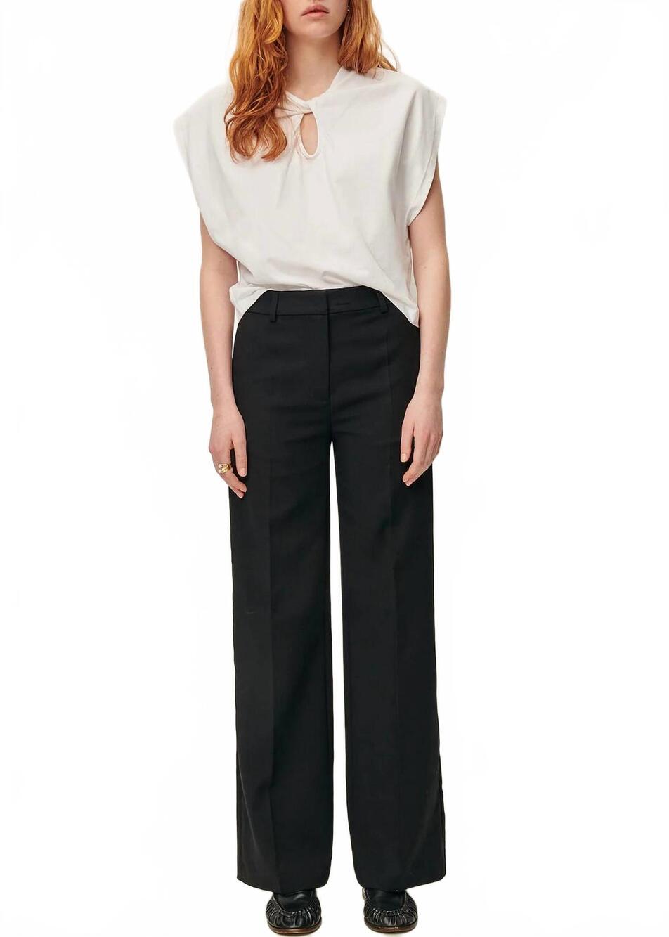 NEW SESSUN tancrede pants in black